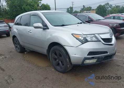 2011 Acura Mdx Technology Package from USA, damaged, VIN 2HNYD2H64BH528452